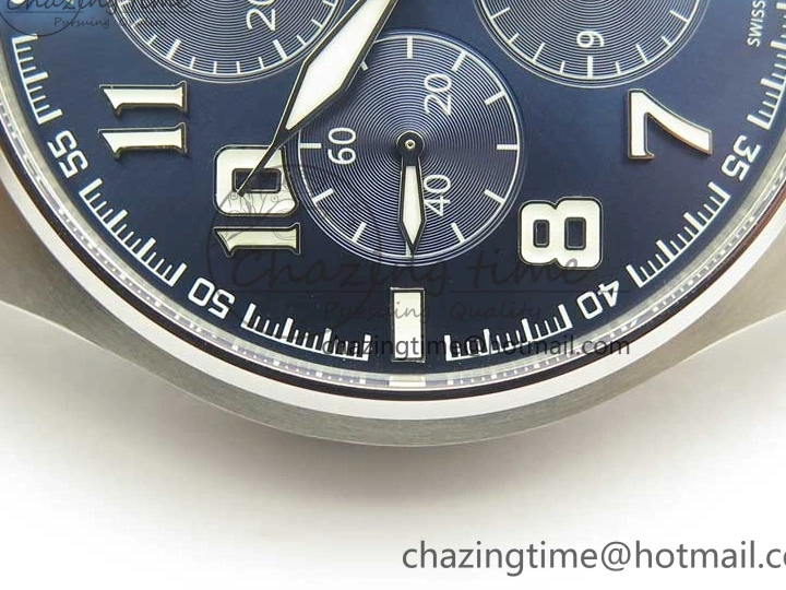 MIROTIME 0305 Pilot Chrono 377721 “Le Petit Prince” SS ZF 1:1 Best Edition on Brown Leather Strap A Snug 7180